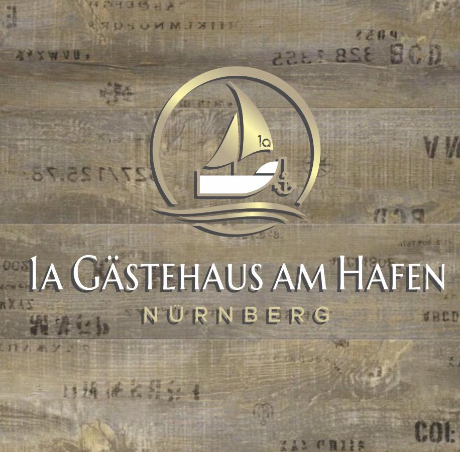 1A Gaestehaus Am Hafen Neurenberg Buitenkant foto